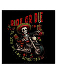 DIA DE LOS MUERTOS BLACK MEN T-SHIRT