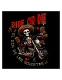 DIA DE LOS MUERTOS BLACK MEN T-SHIRT