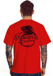 Logo red men t-shirt - iguanacustomcollection