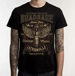 Road race black men t-shirt - iguanacustomcollection