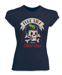 Pura vida black women t-shirt - iguanacustomcollection